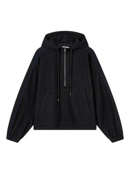  Tomboy Half-zip Hoodie - Black 