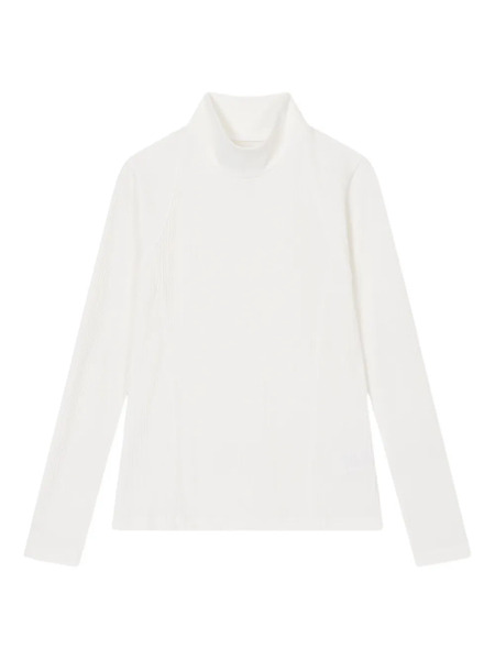 Tomboy High-neck Sweater - White 