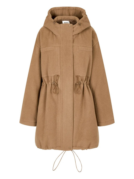  Tomboy Hooded Coat - Brown 