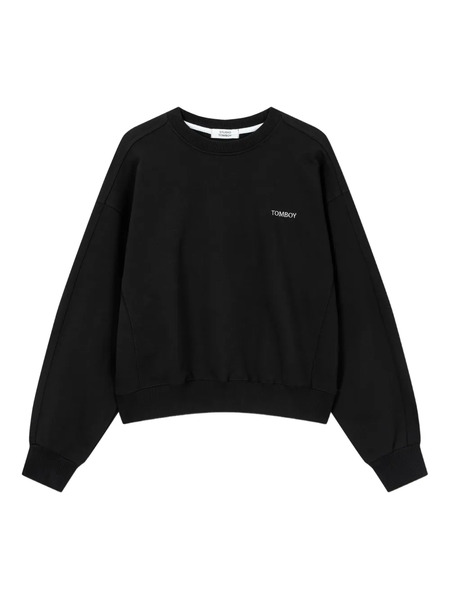  Tomboy Logo-embroidered Sweatshirt - Black 