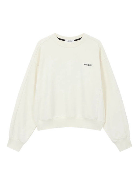  Tomboy Logo-embroidered Sweatshirt - Neutrals 