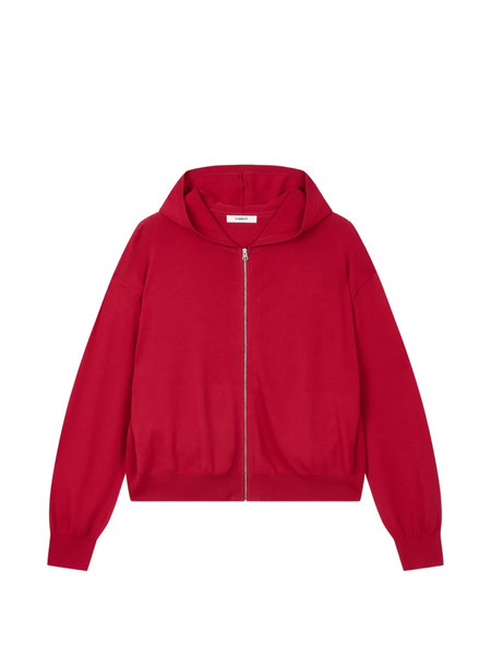  Tomboy Long Sleeve Hooded - Red 