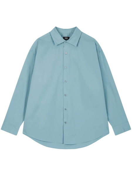  Tomboy Long-sleeved Shirt - Blue 