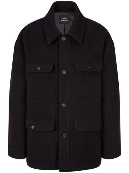  Tomboy Shirt Jacket - Black 