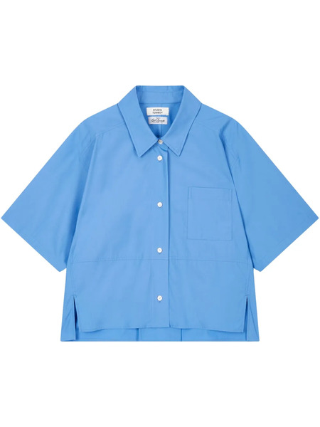  Tomboy Short-sleeved Shirt - Blue 