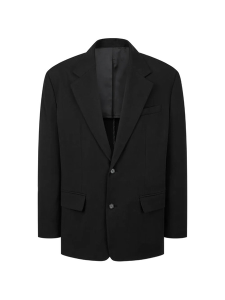  Tomboy Single-breasted Blazer - Black 