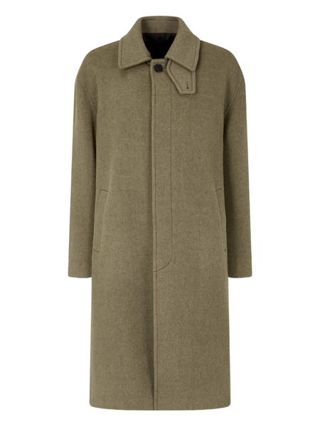  Tomboy Single-breasted Coat - Green 