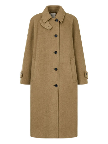  Tomboy Single-breasted Coat - Neutrals 