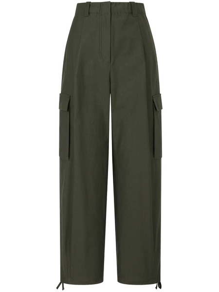  Tomboy Straight-leg Cargo Trousers - Green 