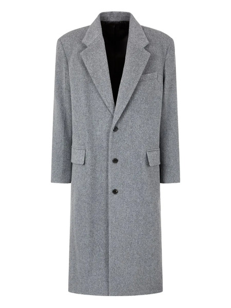  Tomboy Tailored Single-breasted Coat - Grey 