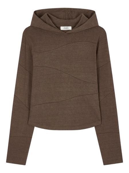  Tomboy Wabeline Hoodie - Brown 