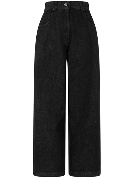  Tomboy Wide-leg Jeans - Black 