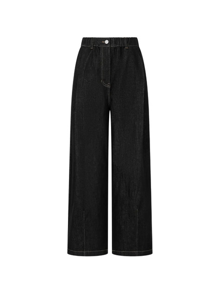  Tomboy Wide-leg Jeans - Black 