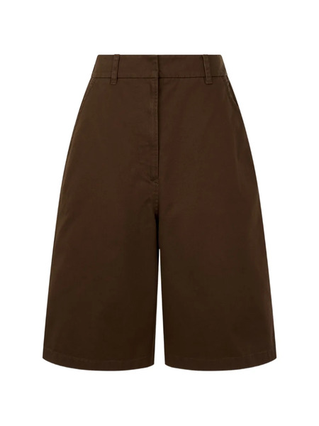  Tomboy Wide-leg Shorts - Brown 