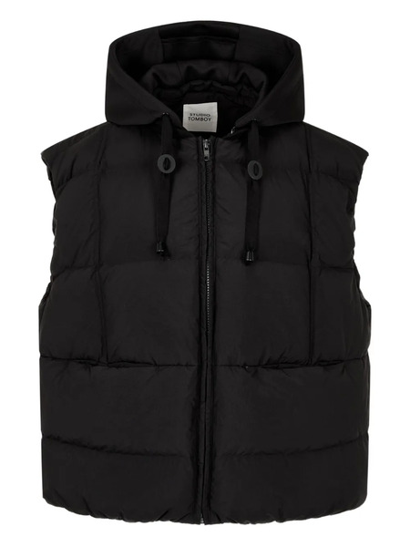  Tomboy Zip-up Gilet - Black 
