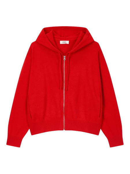  Tomboy Zip-up Hoodie - Red 