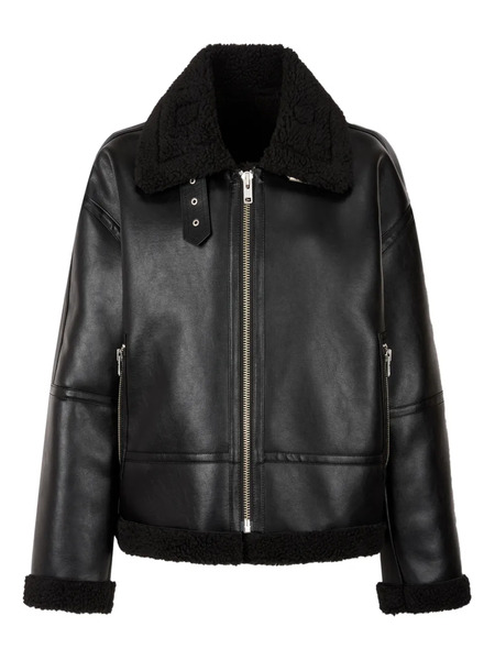  Tomboy Zipped Jacket - Black 
