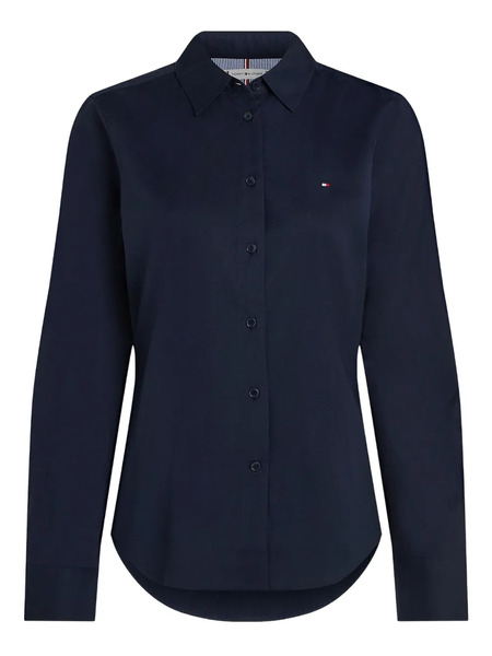  Tommy Hilfiger Buttoned Blouse - Blue 
