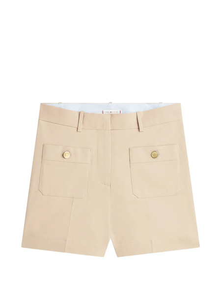  Tommy Hilfiger Buttoned-pockets Shorts - Neutrals 
