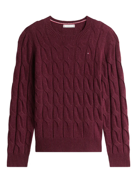  Tommy Hilfiger Cable-knit Pullover - Red 