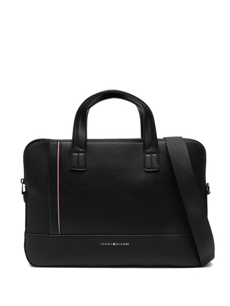  Tommy Hilfiger Central Slim Computer Bag - Black 