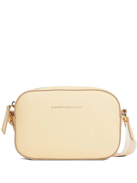  Tommy Hilfiger Embossed-logo Cross Body Bag - Neutrals 