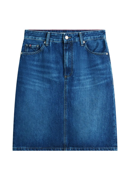  Tommy Hilfiger Five-pocket-style Mini Skirt - Blue 