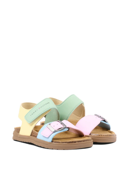  Tommy Hilfiger Junior Buckle Strap Sandals - Yellow 