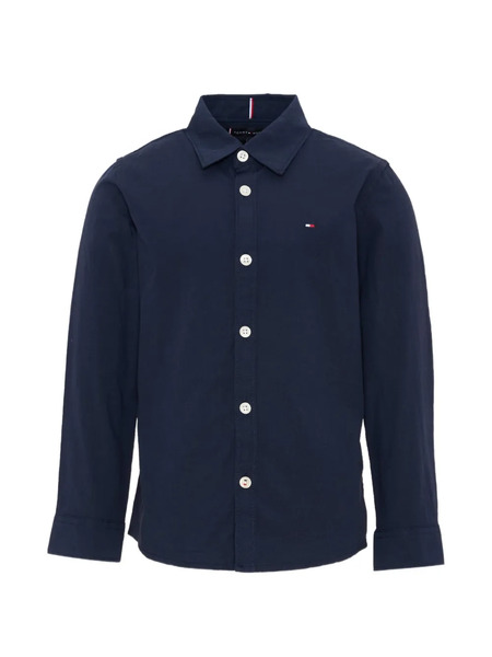  Tommy Hilfiger Junior Buttoned Long-sleeve Shirt - Blue 