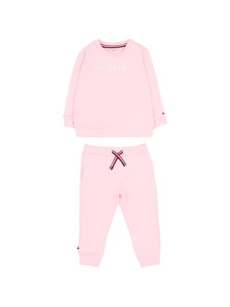  Tommy Hilfiger Junior Drawstring Tracksuit - Pink 