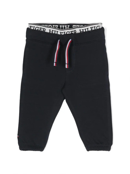  Tommy Hilfiger Junior Embroidered-logo Track Pants - Blue 