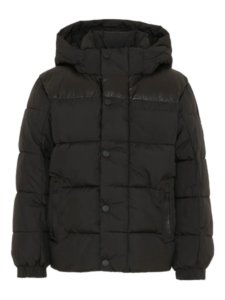  Tommy Hilfiger Junior Hooded Long-sleeve Jacket - Black 