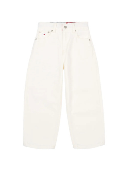  Tommy Hilfiger Junior Logo-embroidered Pocket Trousers - Neutrals 