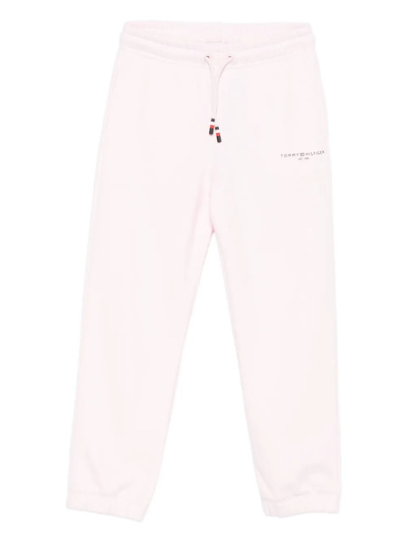  Tommy Hilfiger Junior Logo-embroidered Track Pants - Pink 