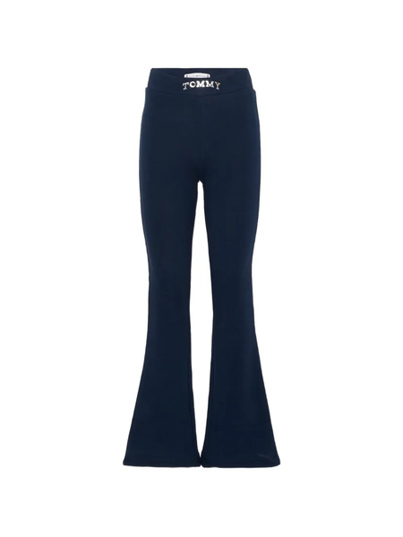  Tommy Hilfiger Junior Logo Flared Leggings - Blue 