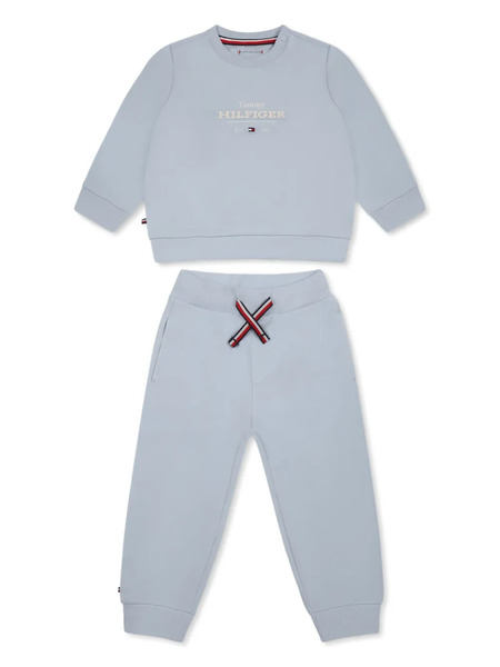 Tommy Hilfiger Junior Logo-print Tracksuit Set - Blue 