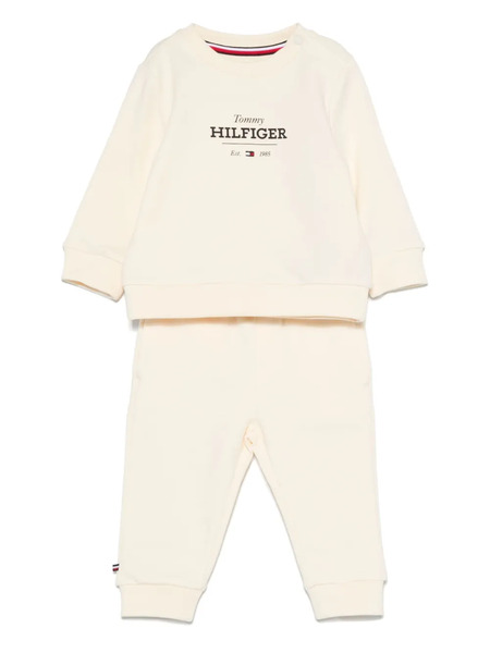  Tommy Hilfiger Junior Logo-print Tracksuit - Yellow 