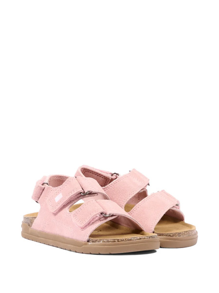  Tommy Hilfiger Junior Strap Leather Sandals - Pink 
