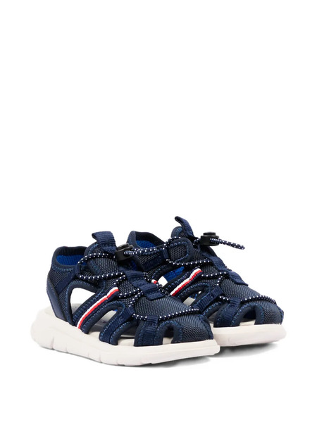  Tommy Hilfiger Junior Striped Webbing Sandals - Blue 