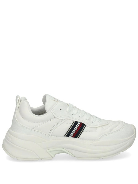  Tommy Hilfiger Leather Sneakers - White 