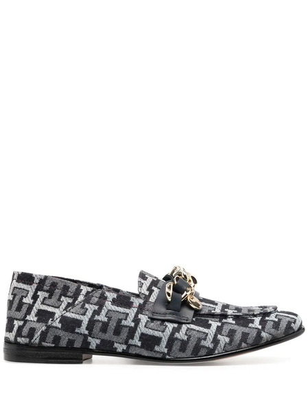  Tommy Hilfiger Logo-jacquard Loafers - Blue 