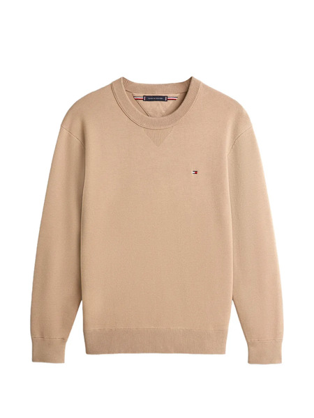  Tommy Hilfiger Logo Jumper - Neutrals 