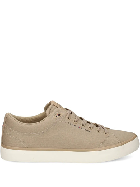  Tommy Hilfiger Logo-print Sneakers - Neutrals 
