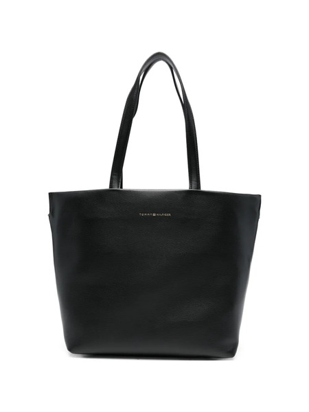  Tommy Hilfiger Logo-print Tote Bag - Black 