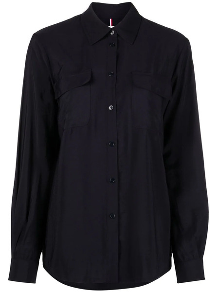  Tommy Hilfiger Long-sleeved Buttoned-up Shirt - Blue 