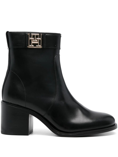  Tommy Hilfiger 65mm Logo-plaque Boots - Black 