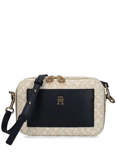  Tommy Hilfiger Monogram-print Crossbody Bag - Neutrals 