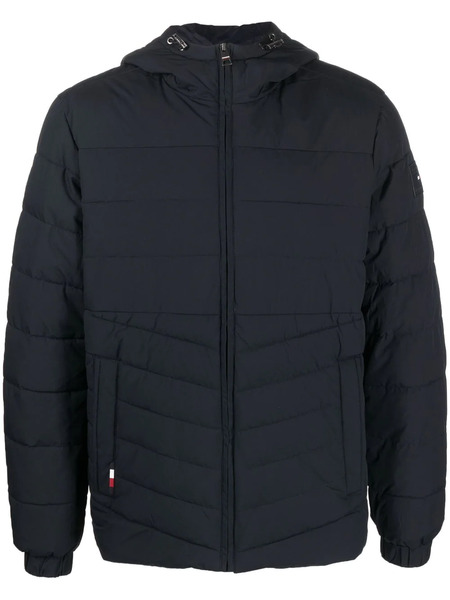  Tommy Hilfiger Padded Hooded Jacket - Blue 