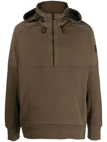  Tommy Hilfiger Short-zip Hooded Jacket - Green 