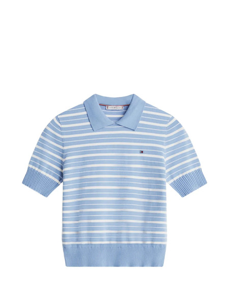  Tommy Hilfiger Striped-pattern Top - Blue 